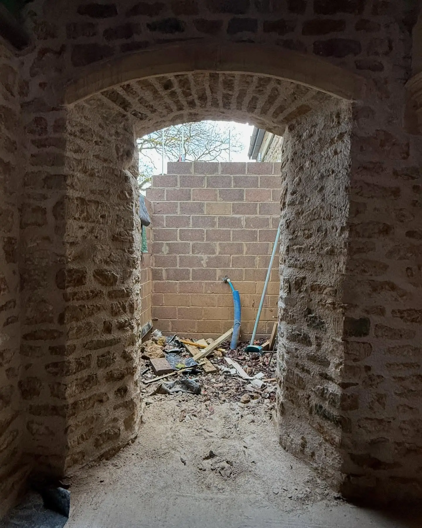Church Conversion Doorway — stonework by Markstone