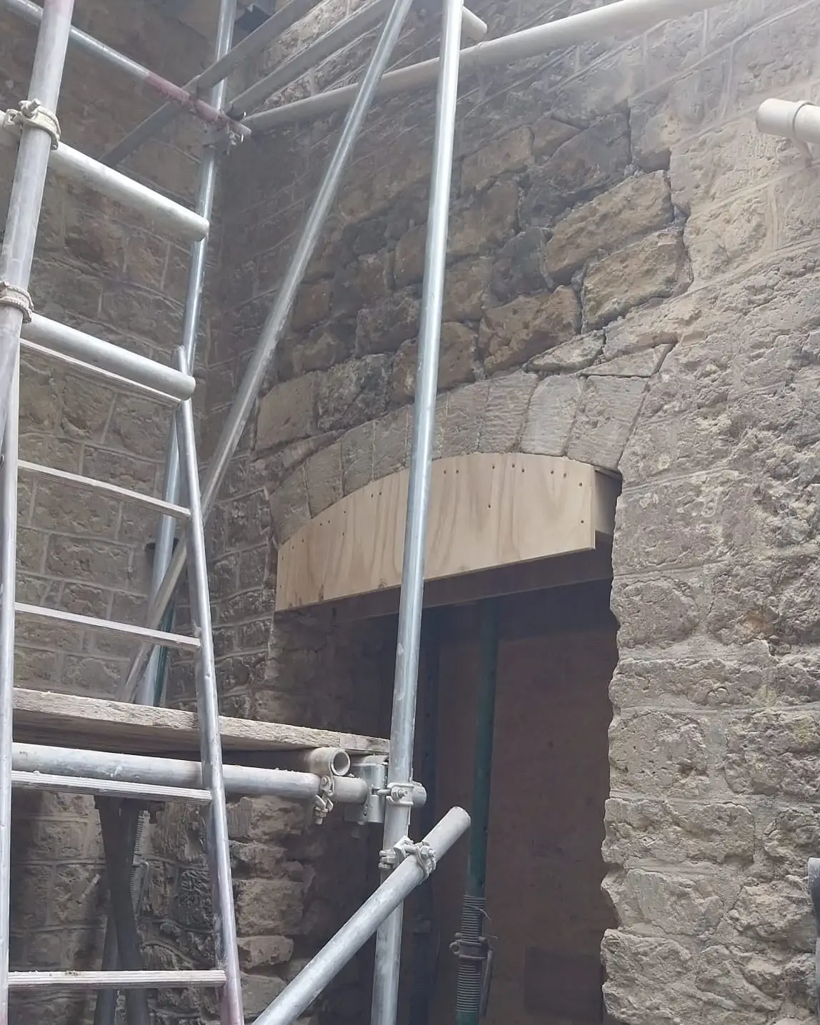 Church Conversion Doorway — stonework by Markstone