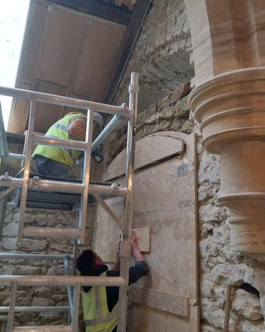 Church Conversion Doorway — stonework by Markstone