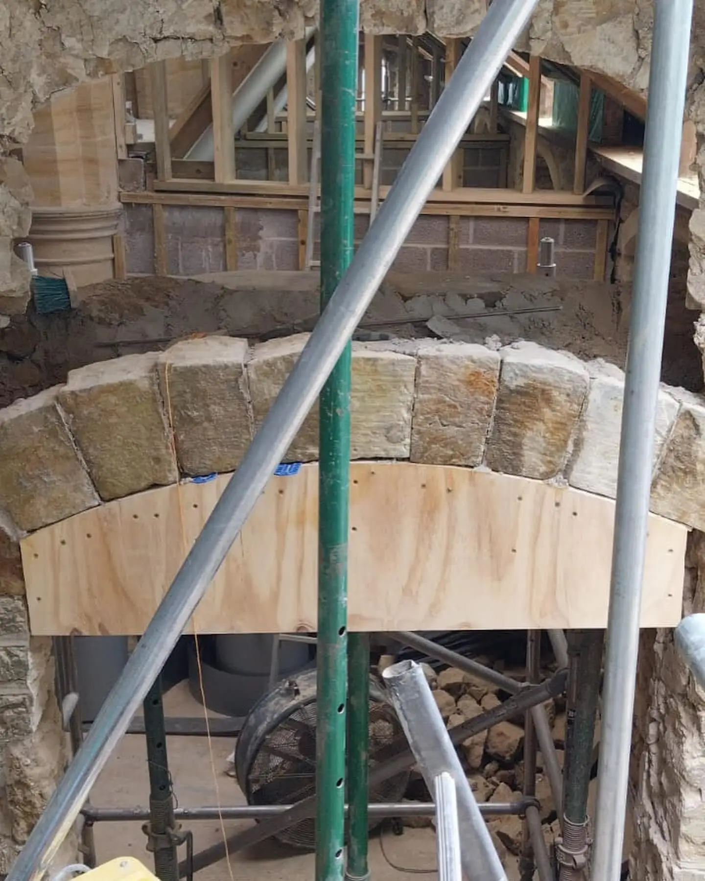 Church Conversion Doorway — stonework by Markstone