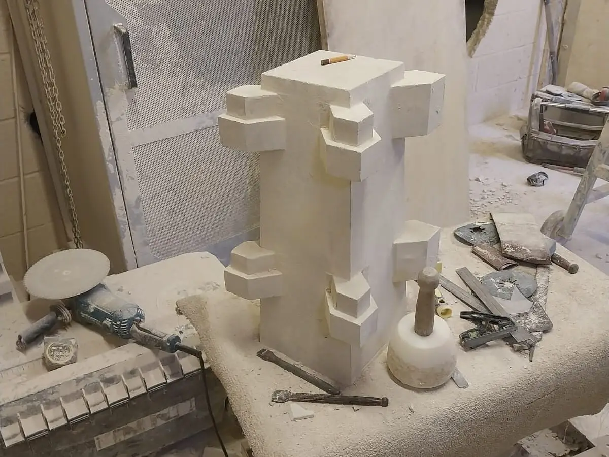 Church Pinnacle Repair — stonework by Markstone