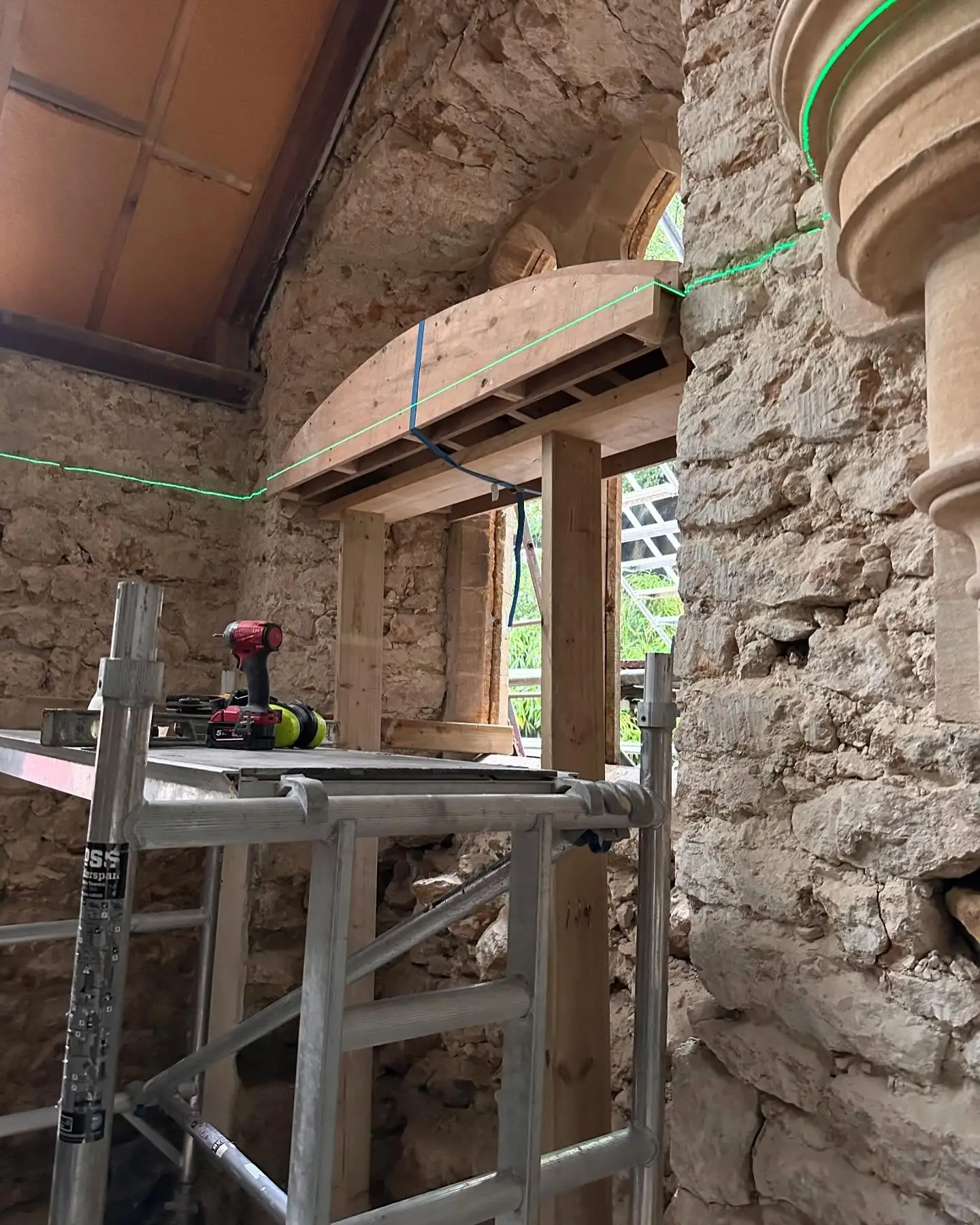 Church Conversion Doorway — stonework by Markstone