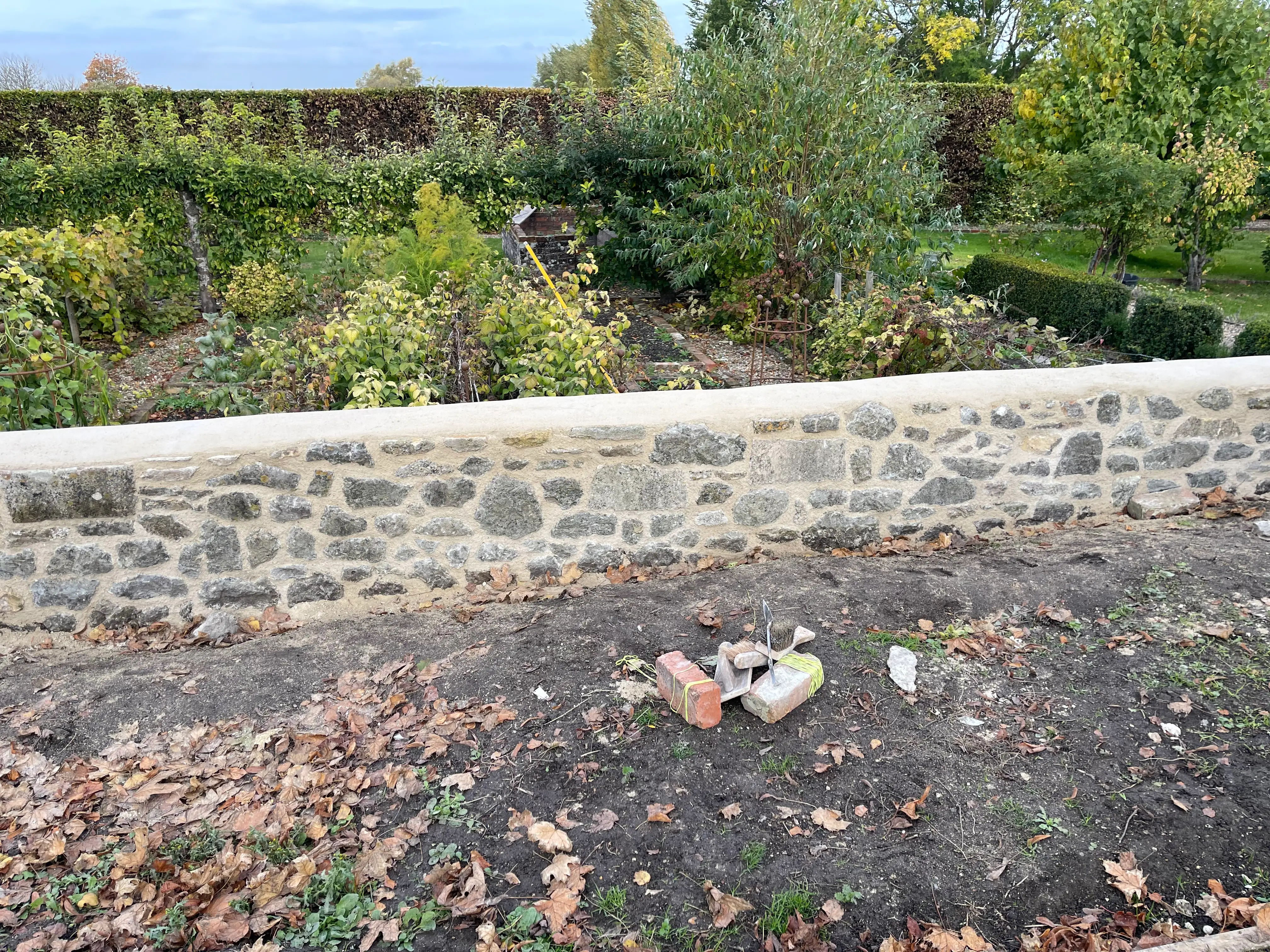 Garden Wall — stonework by Markstone